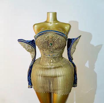 The Royal Empress Couture Mini Dress