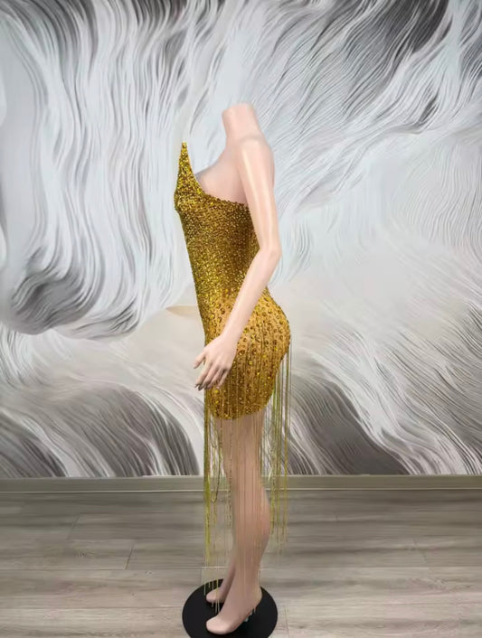 Golden Girl B-Day Dress