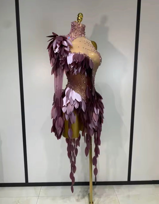 Feathered Goddess B-Day Dress