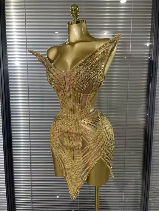 Golden Girl B-Day Dress