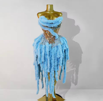 Blue Berry B-Day Dress