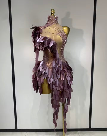 Feathered Goddess B-Day Dress