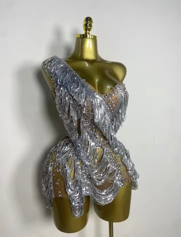 Silver Siren B-Day Dress