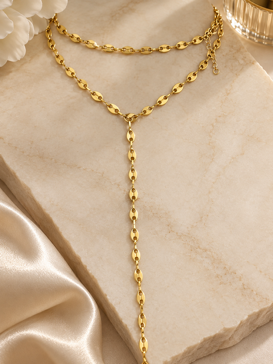 The Lueur Lariat Necklace