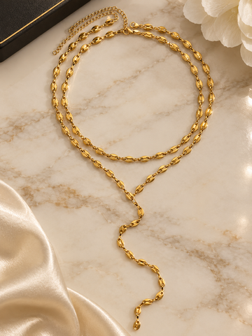 The Lueur Lariat Necklace
